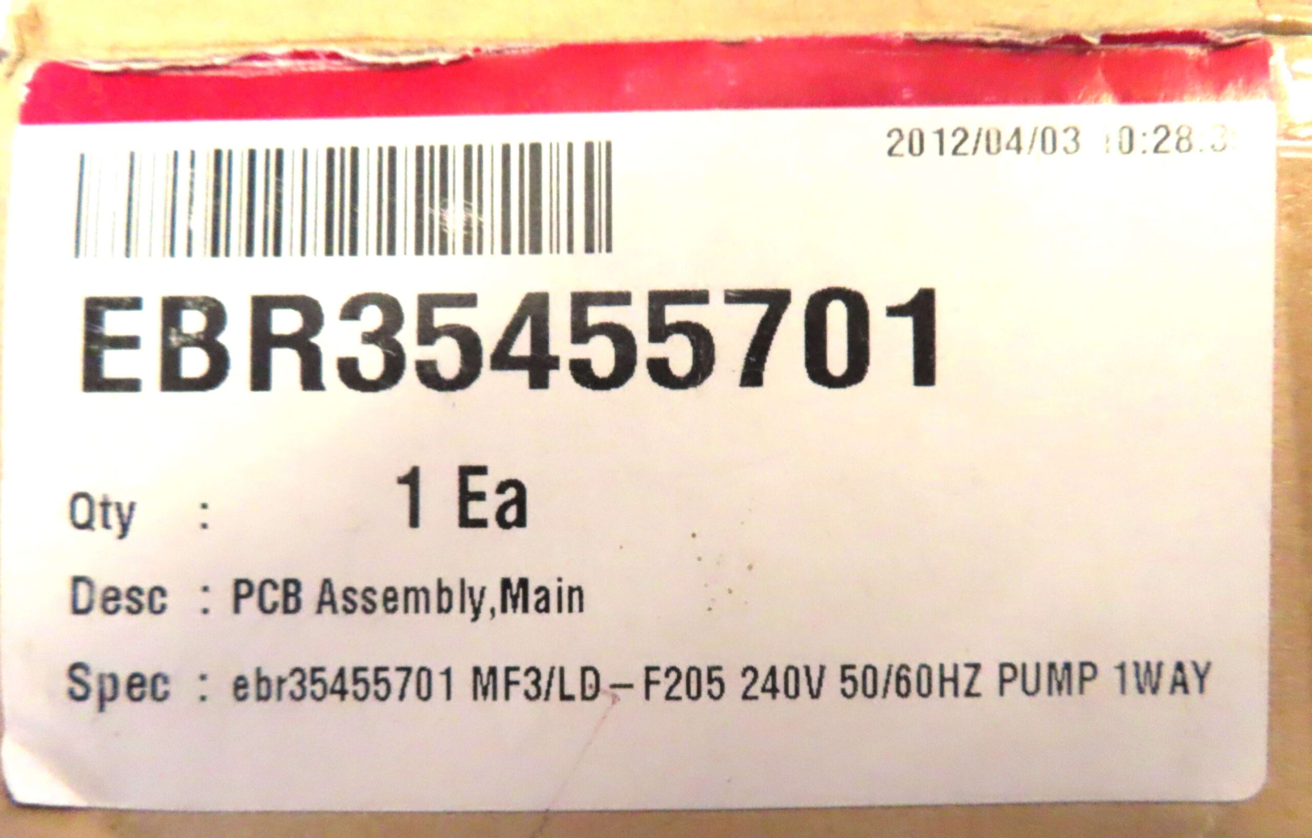 LG DISHWASHER MAIN PCB MODEL LD-14AT2 - Image 4