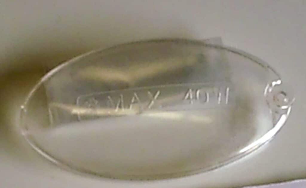 OMEGA COMMERCIAL RANGEHOOD LIGHT COVER