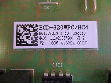 HISENSE MAIN CONTROL BOARD M:BCD-620WPC