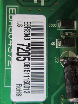 LG FRIDGE MAIN PCB GF-5D906SL