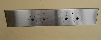 TECHNIKA OVEN STAINLESS CONTROL PANEL MOD. T8