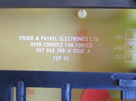 F&P OVEN DISPLAY PCB BI602MDX
