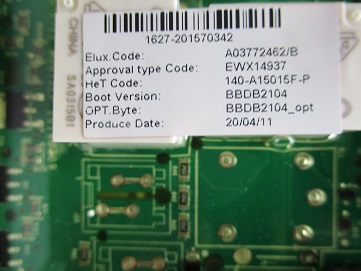 SIMPSON MAIN PCB EWX14 11KG