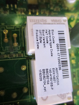 SIMPSON PCB MAIN BOARD SWT9043