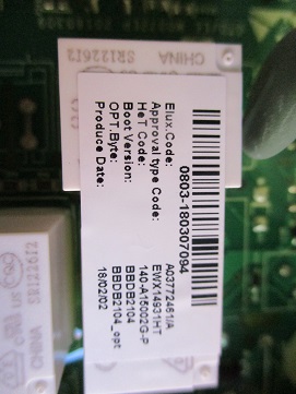 SIMPSON PCB MAIN PCB EWF12853