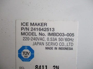ELECTROLUX FRIDGE ICE MAKER ASSEMBLY RS643V