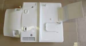 SAMSUNG FRIDGE EVAPORATOR COVER SRS580DHLS