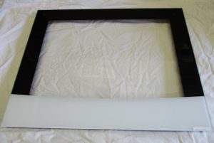 ELECTROLUX OVEN DOOR PANEL WITH GLASS SIDE