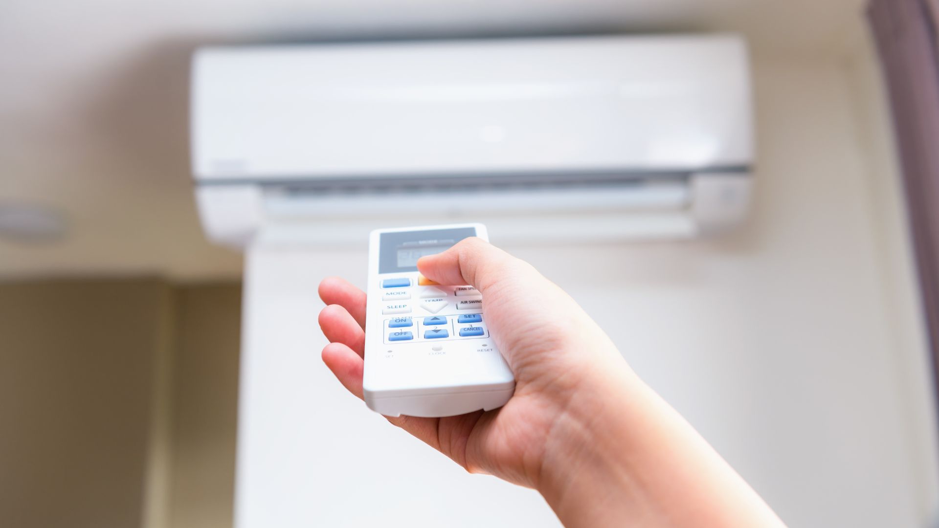 How to reset an air conditioner