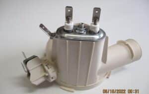 Dishwasher heat pump element
