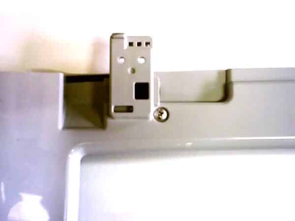 LG WASHING MACHINE TEMPERED GLASS LID ASSEMBLY SILVER - Image 4