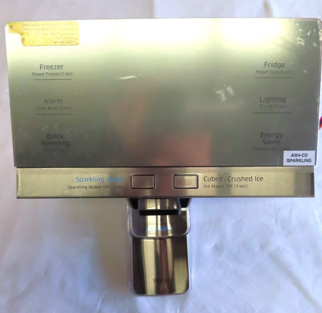 SAMSUNG ICE DISPENSER ASSEMBLY