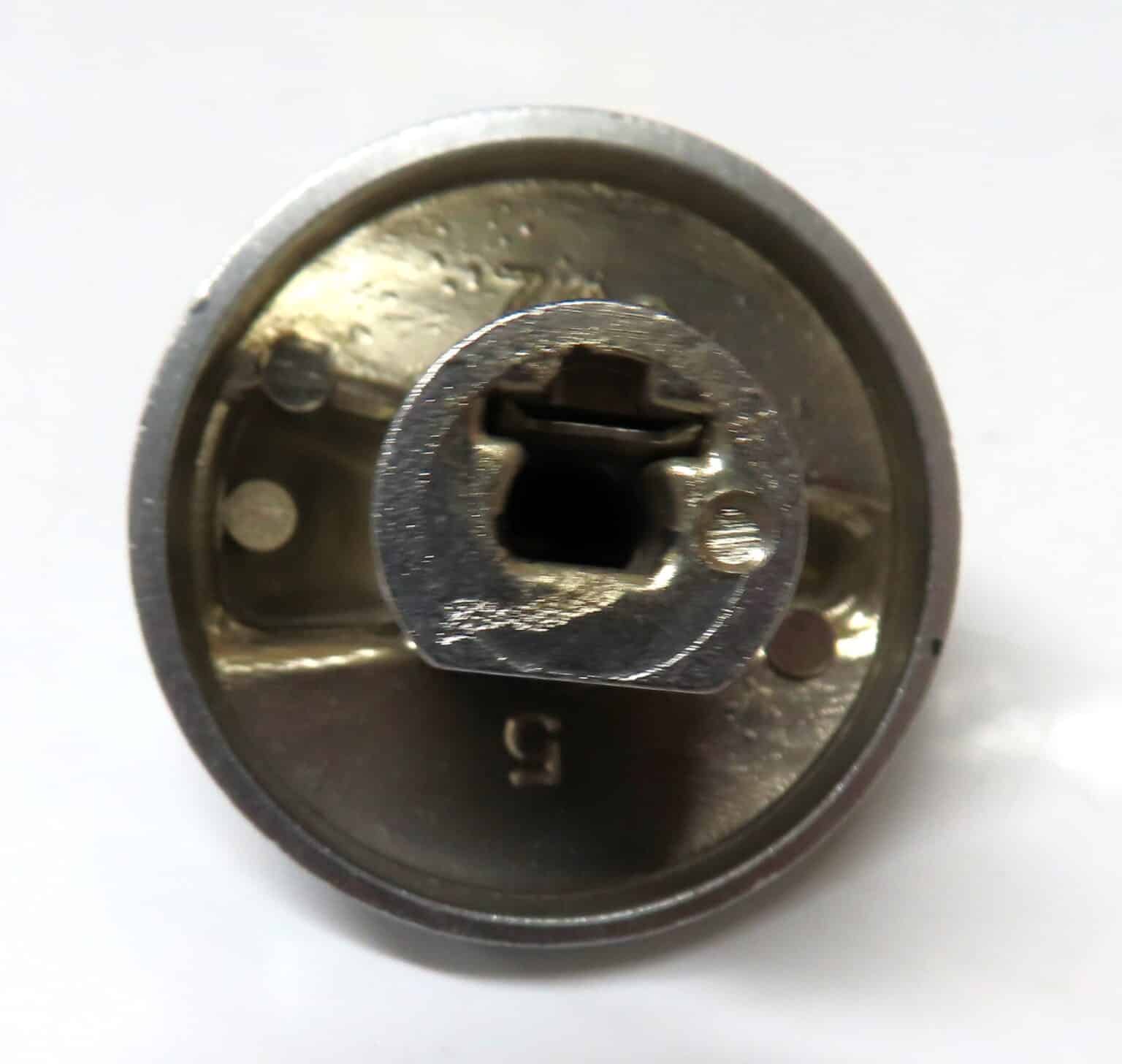 OMEGA GAS COOKTOP KNOB STAINLESS STEEL