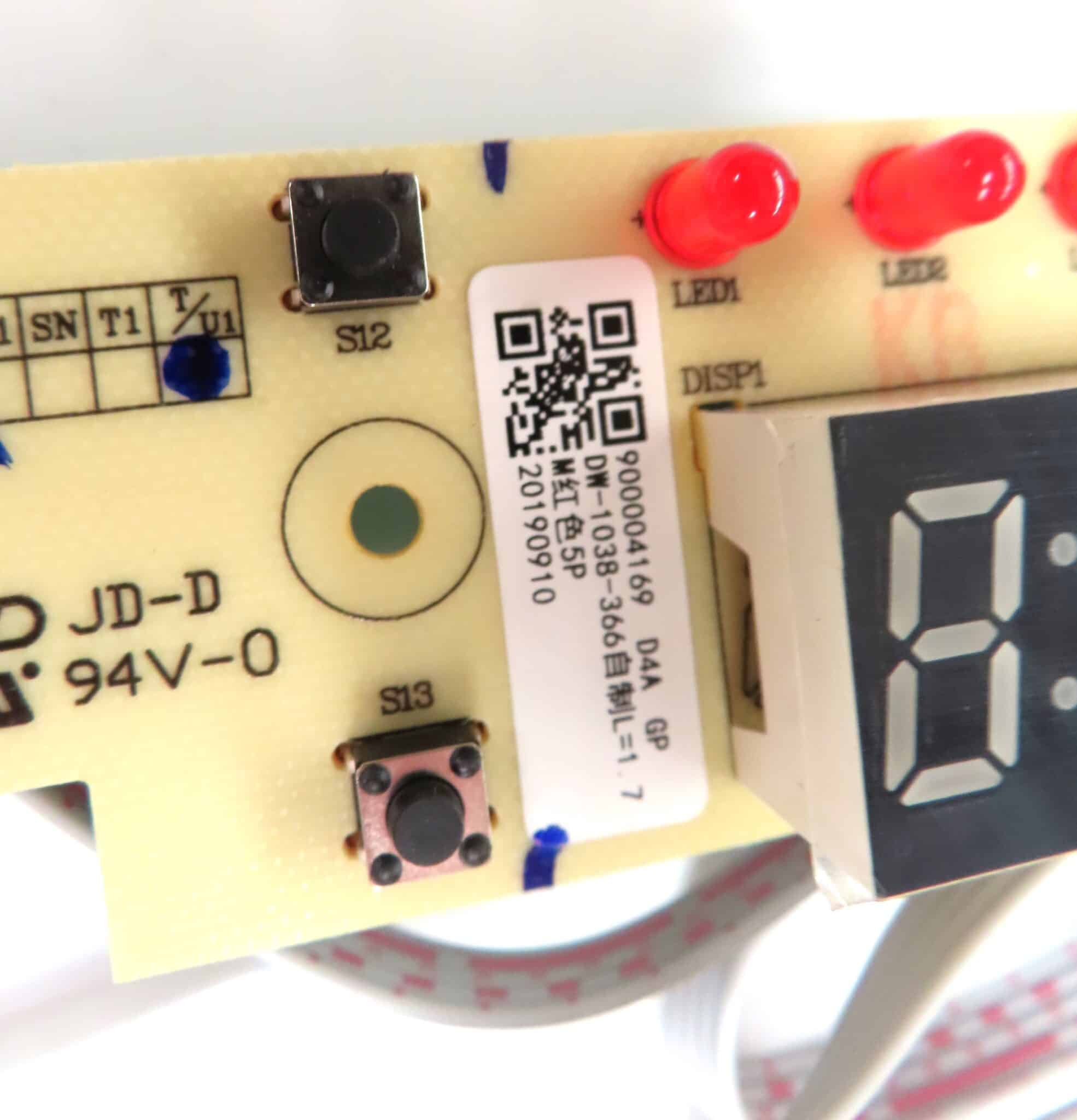 KOGAN DISHWASHER DISPLAY PCB