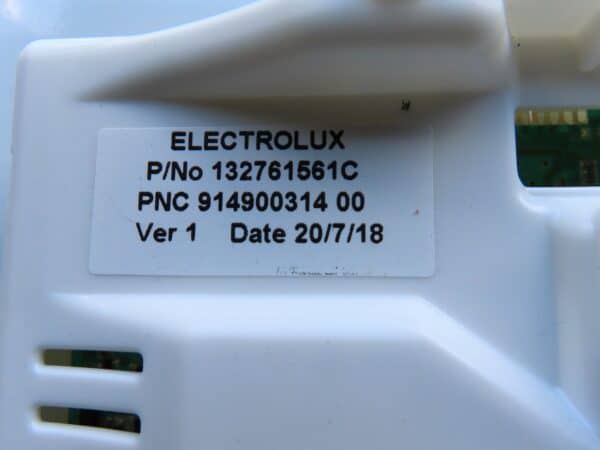 ELECTROLUX F/L WASHER MAIN PCB BOARD 132761561C - Image 2