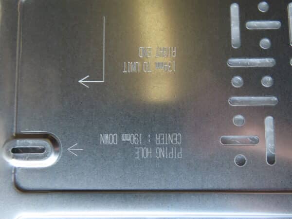 Daikin Installation Plate-GENUINE 4008133 - Image 3