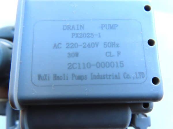 SAMSUNG F/L WASHER DRAIN PUMP DC81-01445A - Image 3