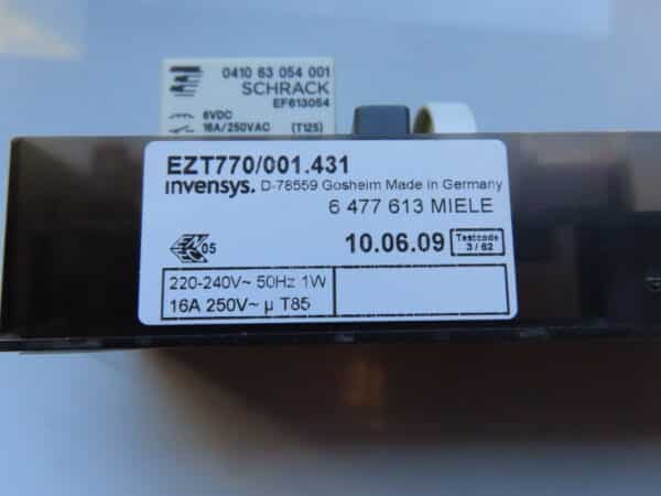MIELE OVEN CLOCK PCB 6477613 - Image 3