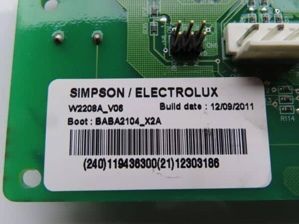 SIMPSON W/M DISPLAY PCB 0133200126 - Image 4