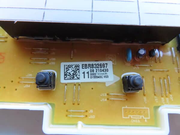 LG WASHER/DRYER DISPLAY PCB EBR83269711 - Image 2