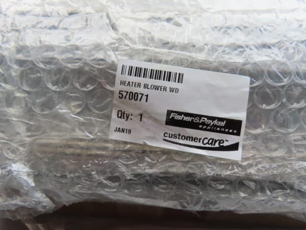 FISHER & PAYKEL OVEN HEATER BLOWER 570071 - Image 3