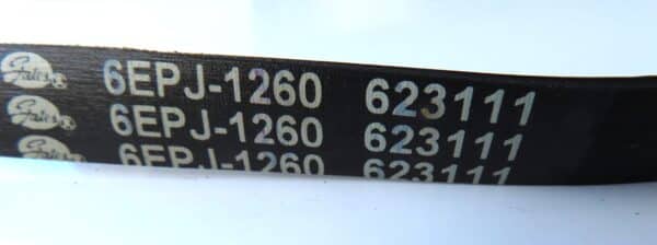 ASKO WASHING MACHINE BELT "1260" 623111