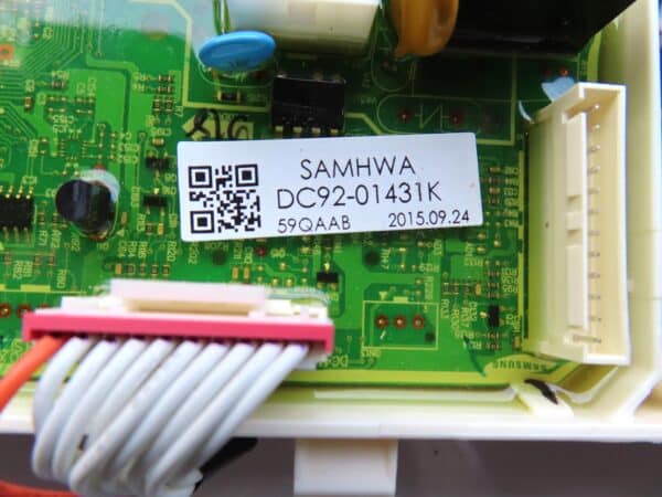 SAMSUNG WASHING MACHINE MAIN PCB DC92-01431K - Image 4