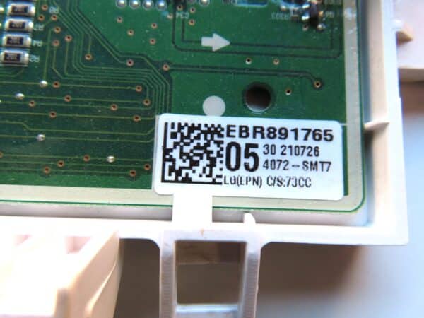 LG F/L WASHING MACHINE DISPLAY PCB EBR89176505 - Image 5