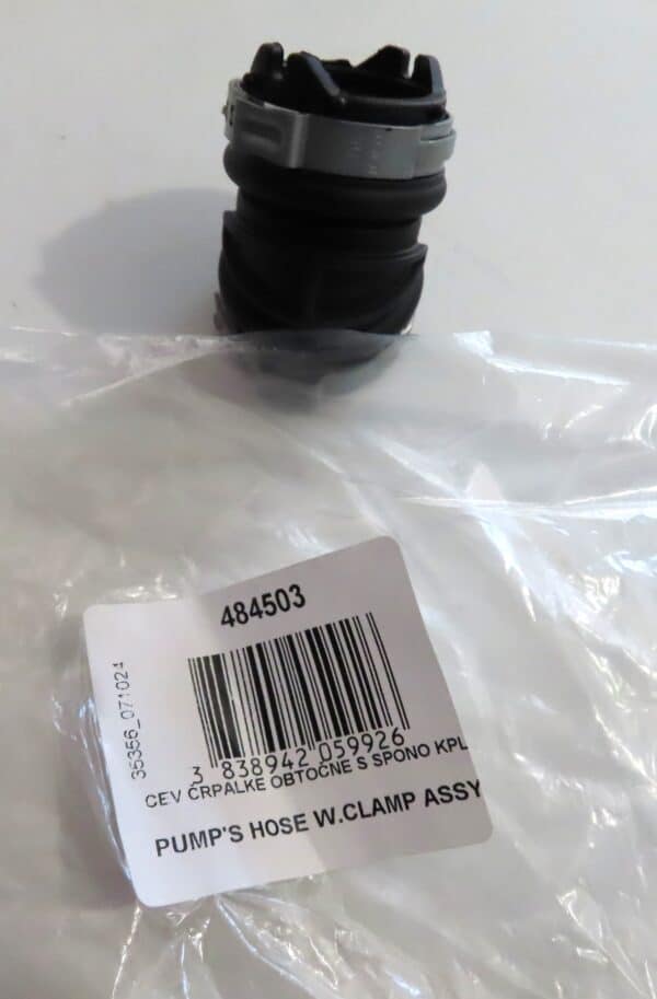 ASKO D/W SUMP PUMP HOSE WITH CLAMPS 484503 - Image 2