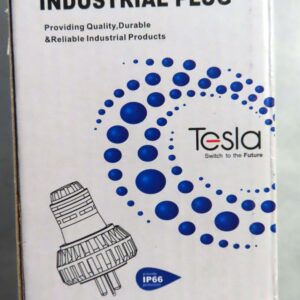 Tesla 3 Pin Flat 10amp Plug ORANGE TP310