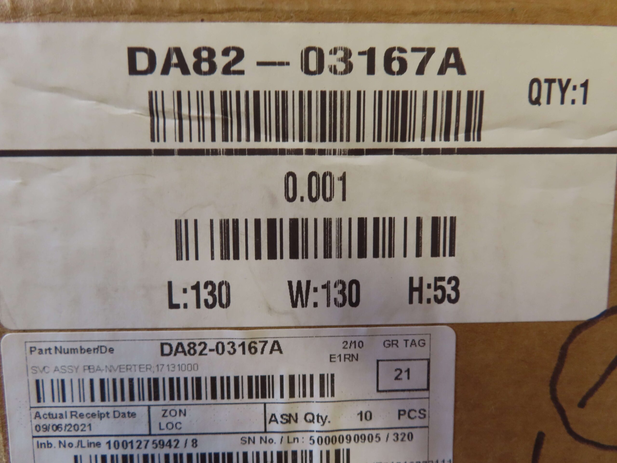 SAMSUNG FRIDGE INVERTER PCB DA82-03167A - Image 4