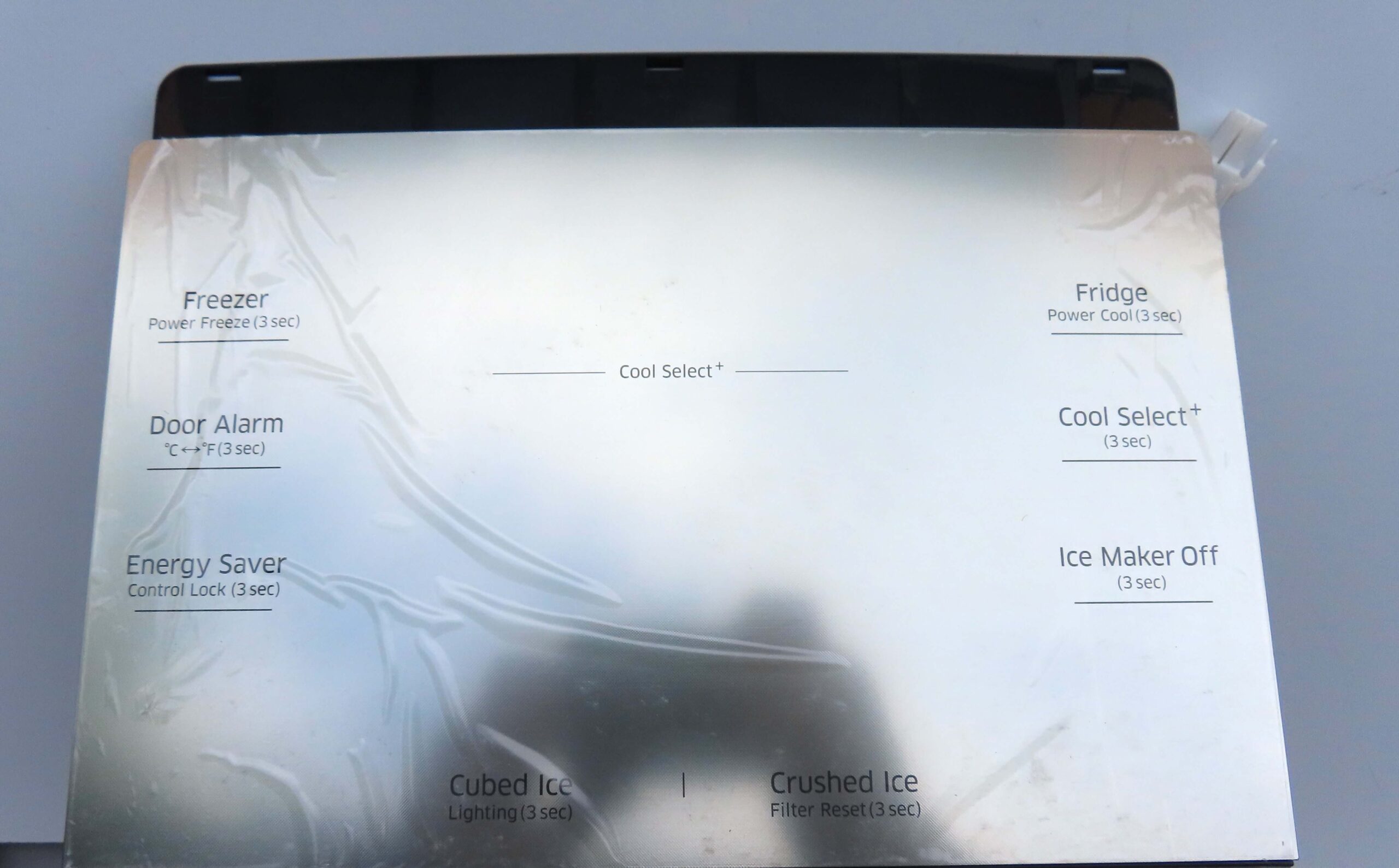 SAMSUNG FRIDGE ICE DISPENSER COVER DA97-15112K - Image 2