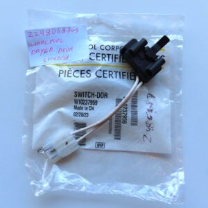 WHIRLPOOL Dryer Door Switch W10237959