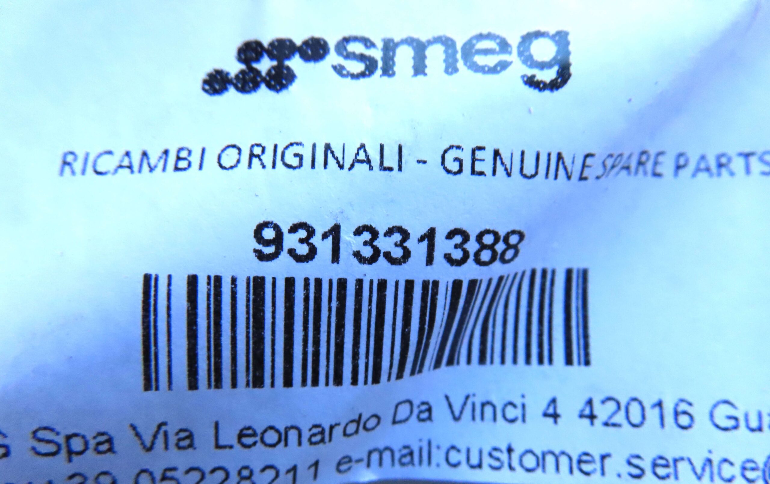 SMEG OVEN DOOR HINGE 931331388 - Image 5