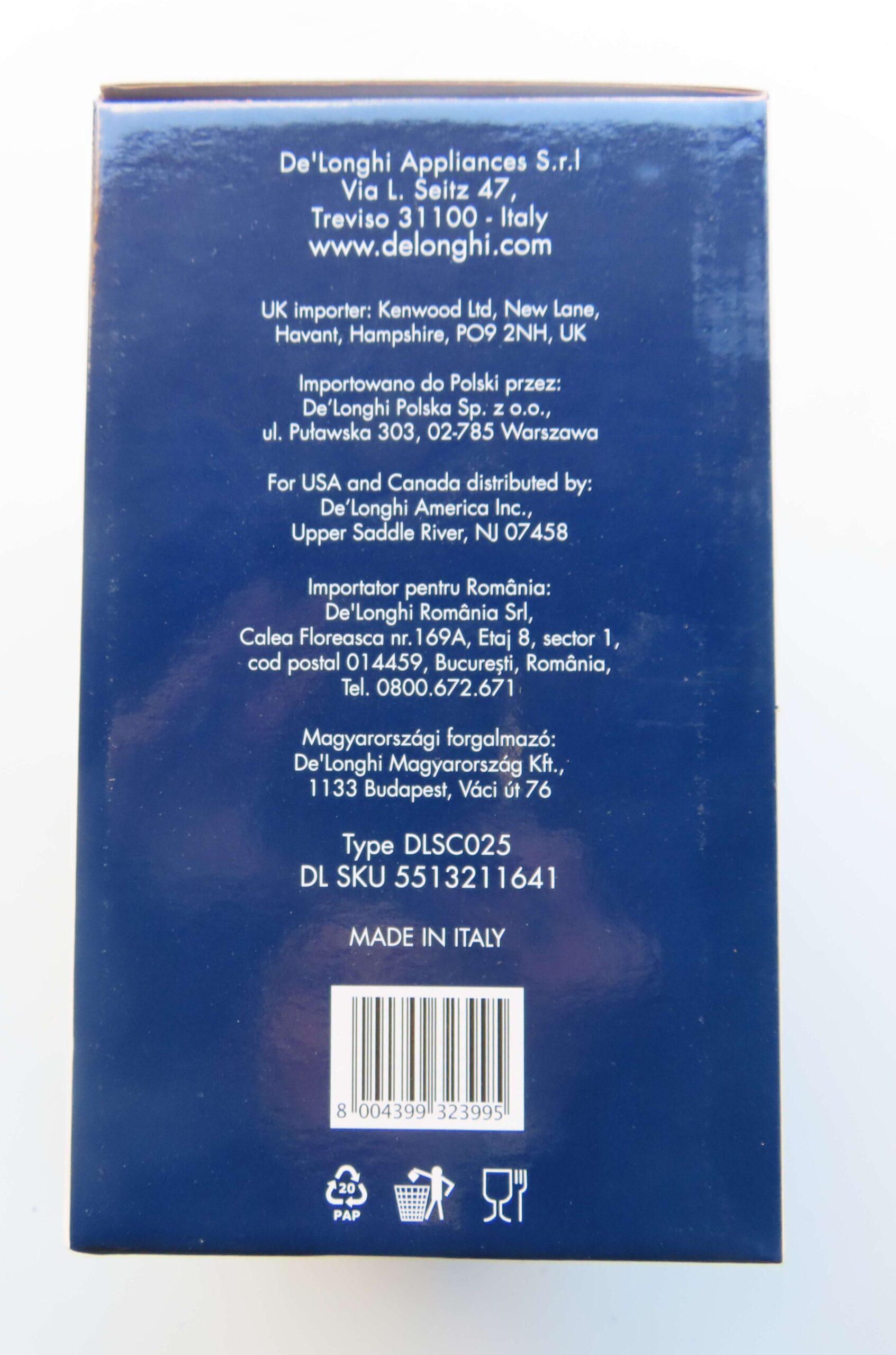 DeLonghi Milk Frothing Jug ESAM 5500, 6600, 6900 DLSC025 - Image 8