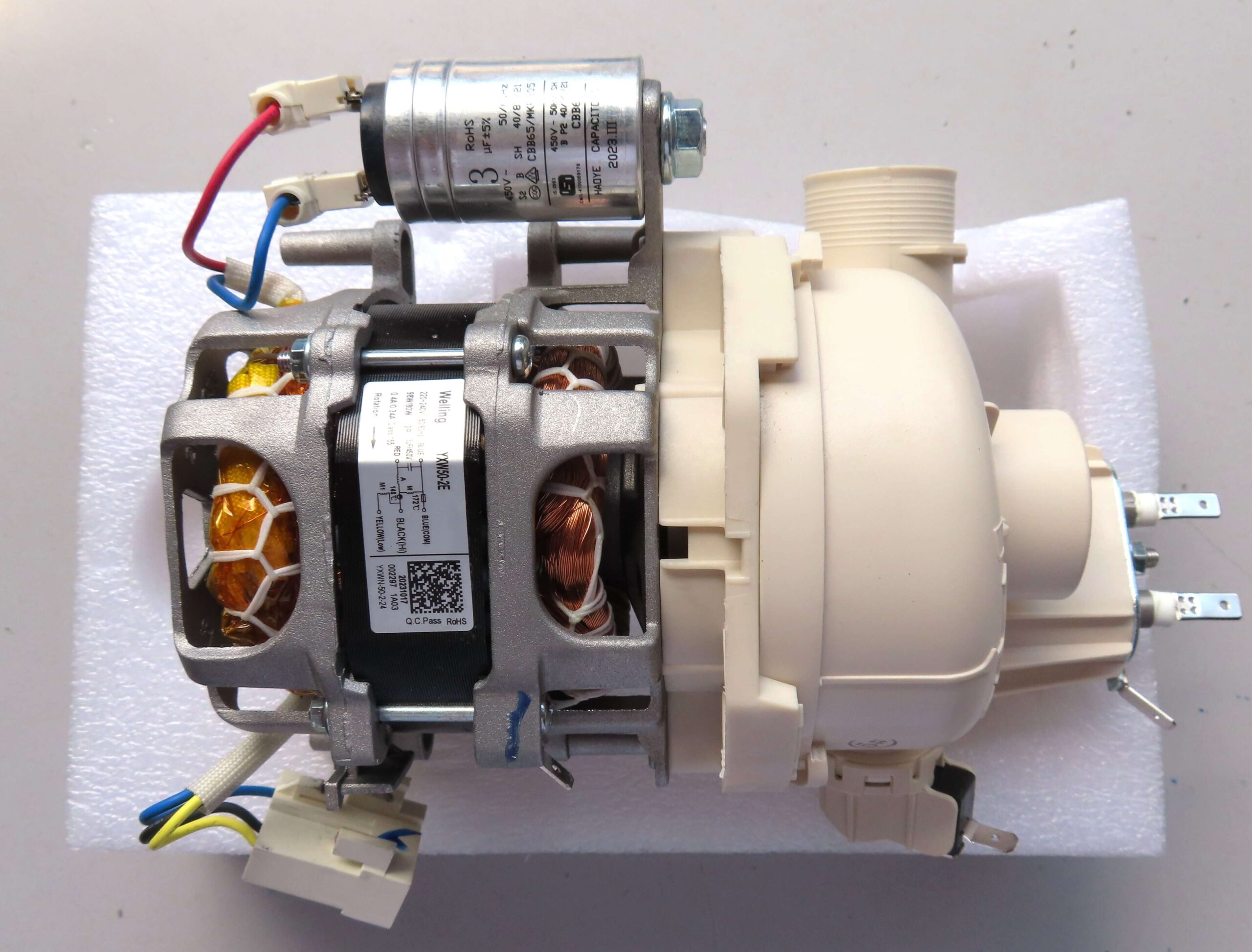 Samsung Dishwasher Wash Pump Motor with Heater DD82-01507A - Image 6